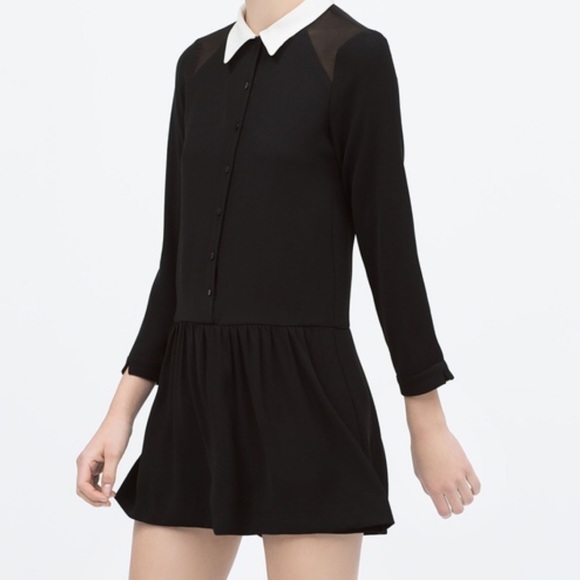 🥀🌜NWT Zara Peter Pan Collared Jumper 🌛🥀 - Picture 1 of 7